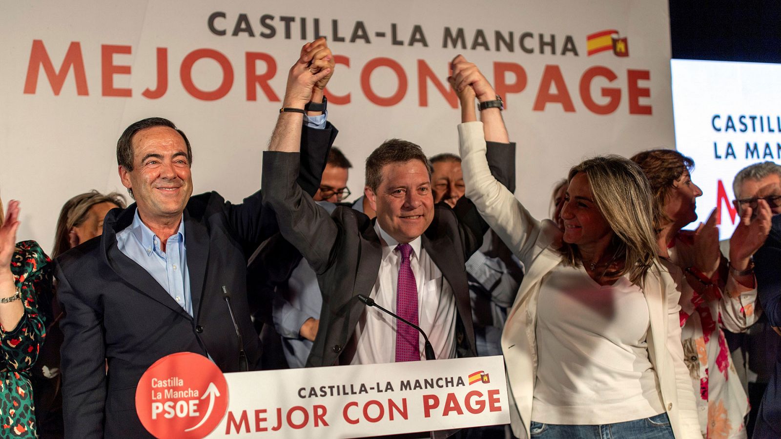Elecciones municipales y autonómicas - García-Page logra la mayoría absoluta en Castilla-La Mancha - RTVE.es
