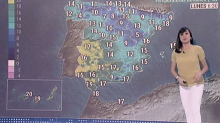 Tiempo estable en la mayor parte del país, salvo en el Cantábrico y Navarra