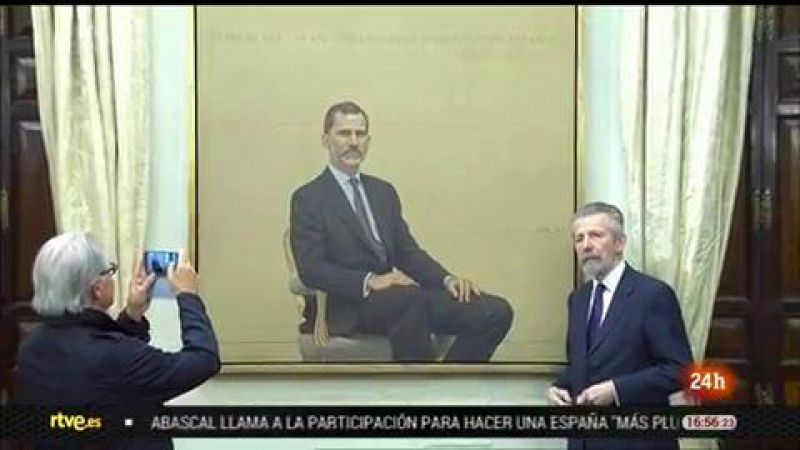 Parlamento - El reportaje - Cuadro de Felipe VI en el Congreso - 26/05/2019