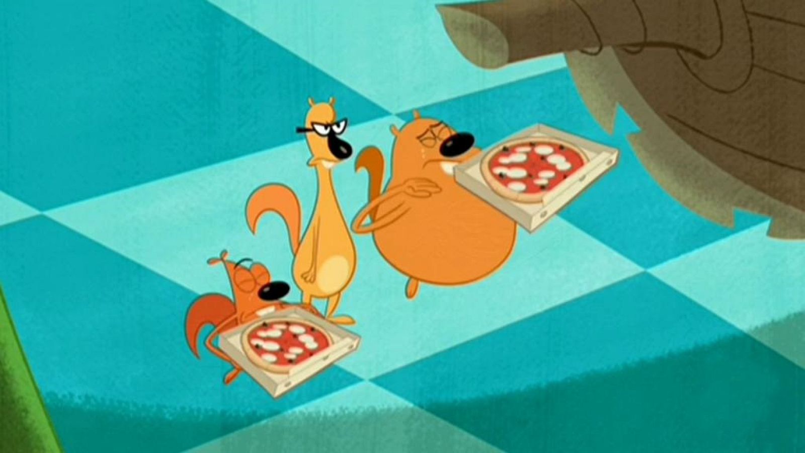 Get pizza - Persiguiendo a Blake en inglés | Ver