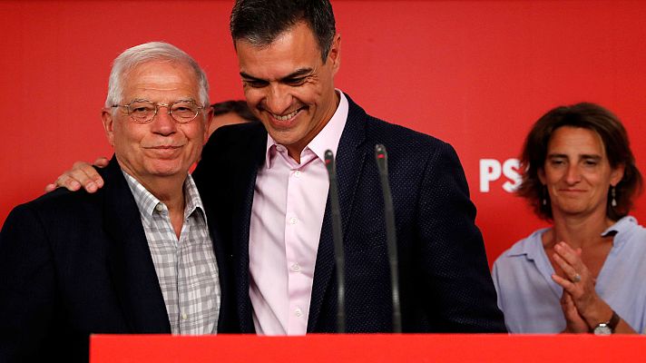 Telediario 1 - El PSOE arrasa en las elecciones europeas