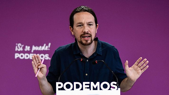 Telediario 1 - Iglesias hace autocrítica pero mantiene su intención de entrar en el gobierno de Sánchez