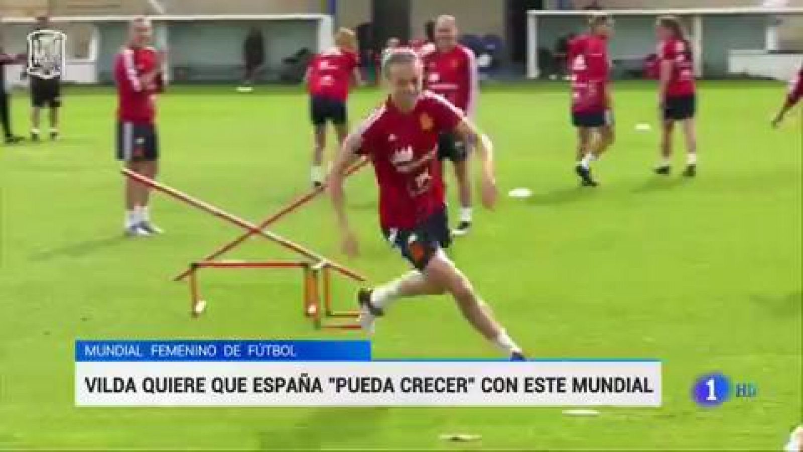 Telediario 1: Jorge Vilda: "Llevamos toda la vida preparándonos para este Mundial" | RTVE Play