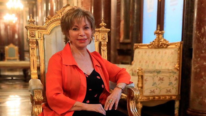 Telediario 1 - Isabel Allende aborda la guerra civil española y el exilio republicano en su nueva novela: 'Largo pétalo de mar'