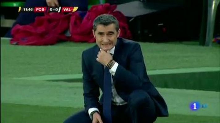 La continuidad de Valverde al frente del Barça, en vilo por culpa de la Copa del Rey