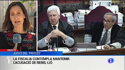 La fiscalia mantindr� l'acusaci� de rebel�li� pels liders del proc�s