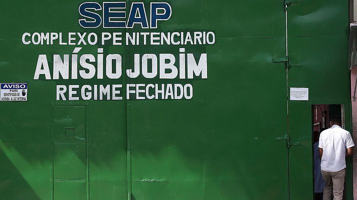 Telediario 1 - Al menos 57 presos asesinados tras una reyerta en la cárcel brasileña de Manaos