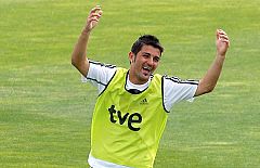 Villa, a un paso del Madrid
