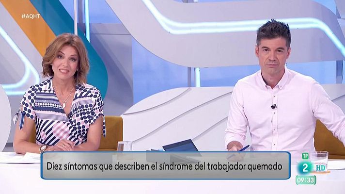 Aquí hay trabajo - Síntomas del Síndrome del Trabajador Quemado