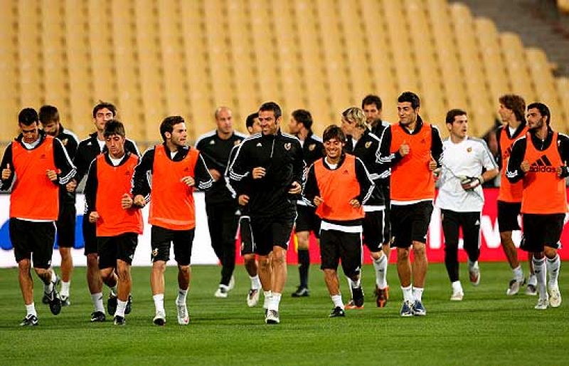 Todo listo para el debut de España