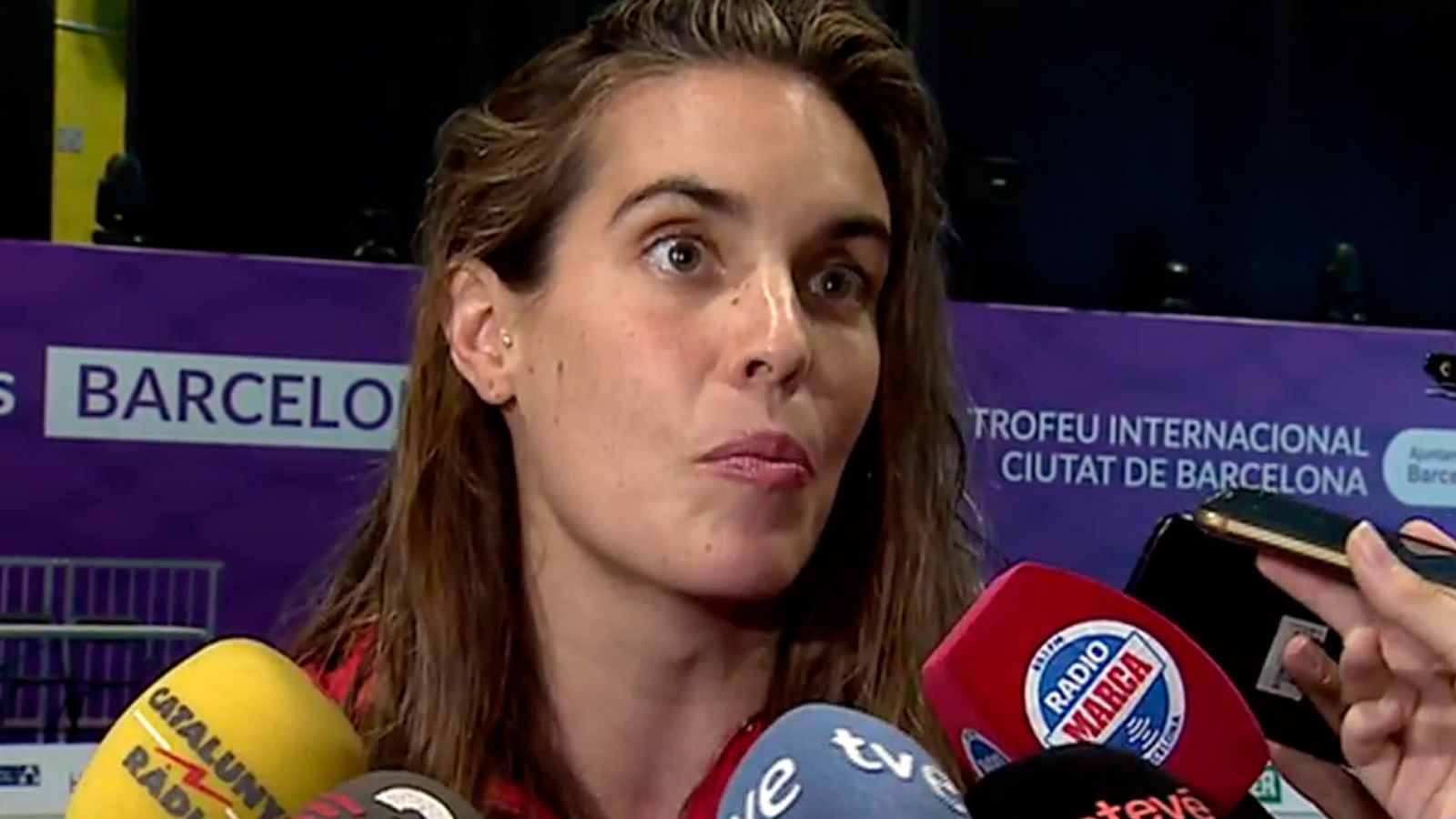 Ona Carbonell, sincronizada con Nelson Mandela