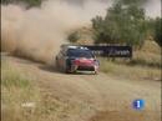 Espectacular accidente de Loeb