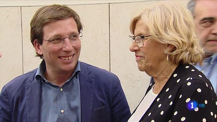 Telediario 1 - Almeida pide a la izquierda que "no se ponga nerviosa" tras el ofrecimiento de Errejón a PSOE y Cs