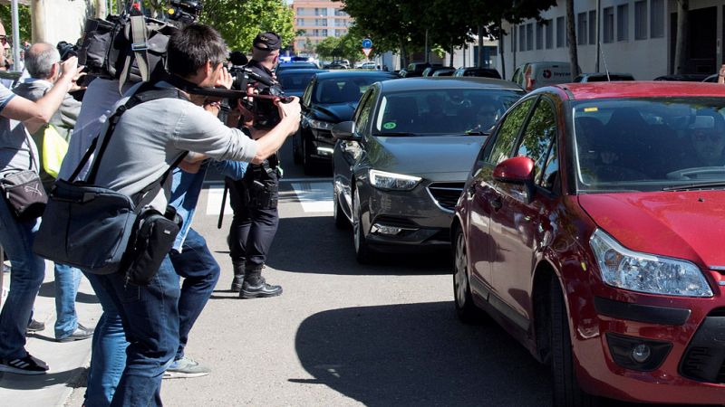 El presidente, el médico del Huesca y el exjugador del Valladolid, Borja Fernández, en libertad con cargos