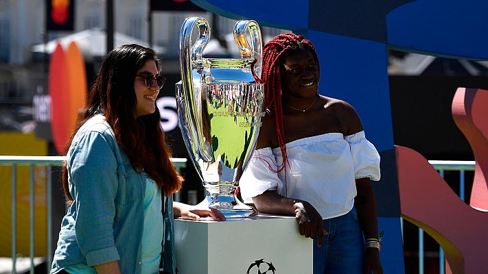 Telediario 1 - Todo listo para una final de Champions segura: otro reto para la Policía