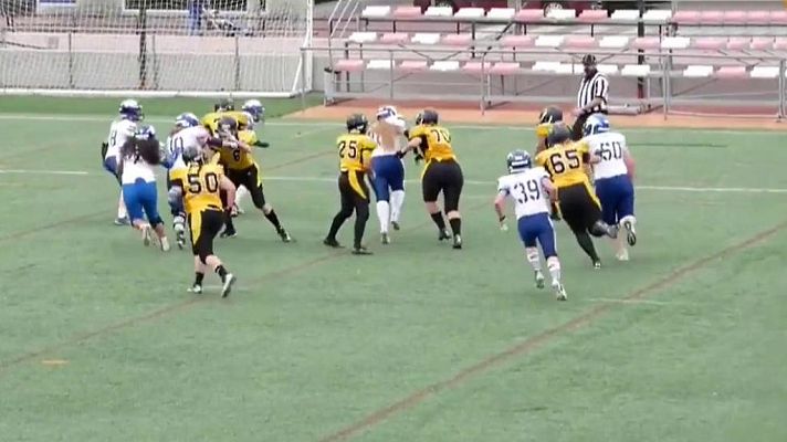 Otros deportes - Fútbol americano-Liga Nac. 2018/19 Resumen Spanish Superbowl