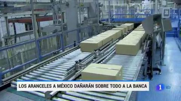 Telediario 1 - La decisión de Trump de gravar con aranceles las exportaciones mexicanas afectará indirectamente a la economía española