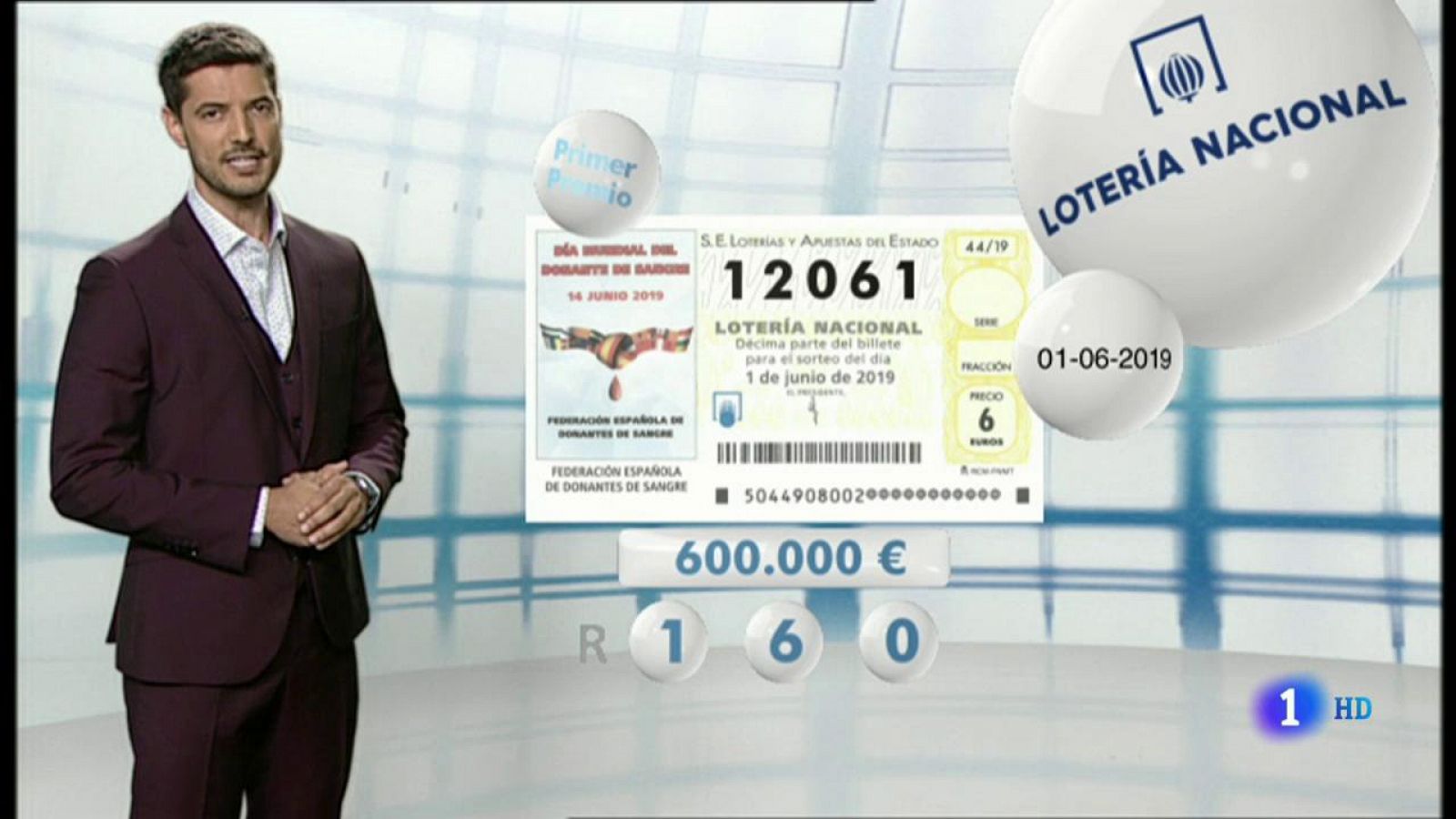 Loterías: Lotería Nacional - 01/06/19 | RTVE Play