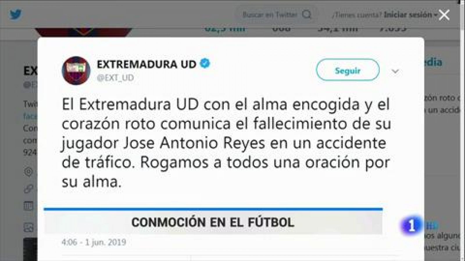 El mundo del deporte, conmocionado y "con el corazón roto" por la muerte de Reyes | Ver