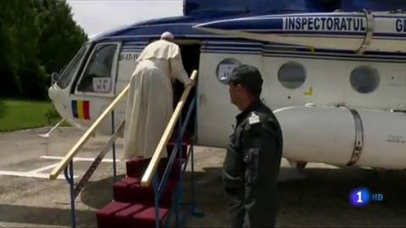 El papa viaja a Iasi, en el norte de Rumanía, para bendecir la catedral de Santa María Reina