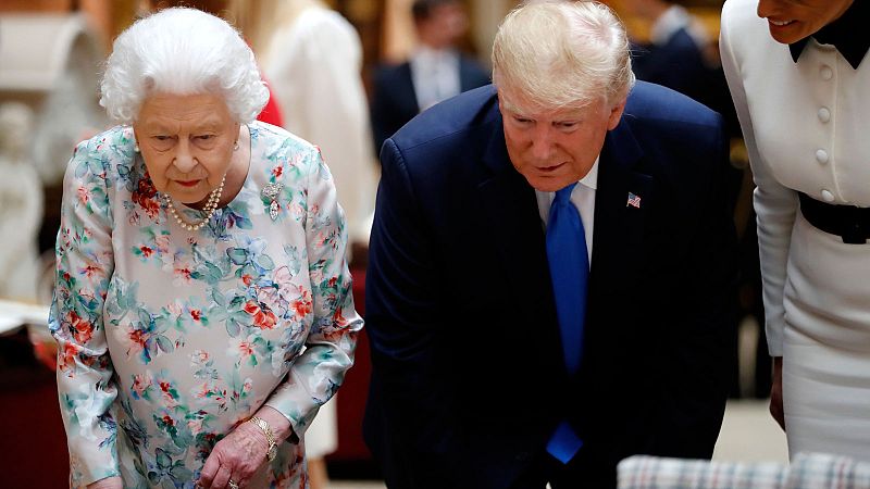 Trump llega a Londres para su visita de Estado al Reino Unido precedido por sus polémicas declaraciones