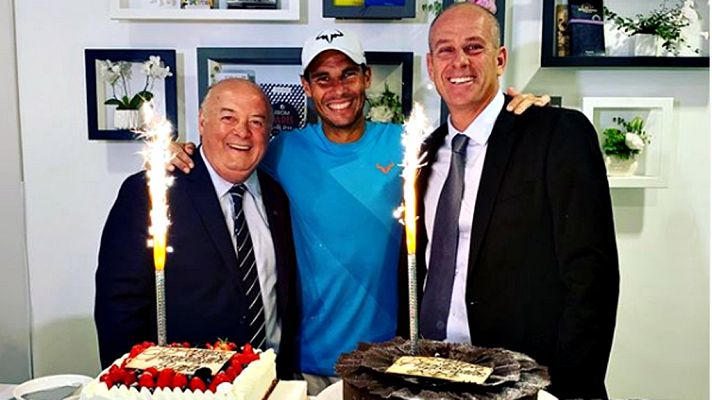Telediario 1 - Rafa Nadal vuelve a celebrar otro cumpleaños en París y como favorito en Roland Garros