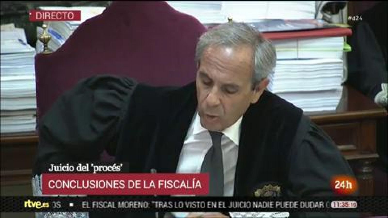 La Fiscalía ve probado que hubo violencia en el 'procés' y que los acusados llamaron a la ciudadanía a movilizarse