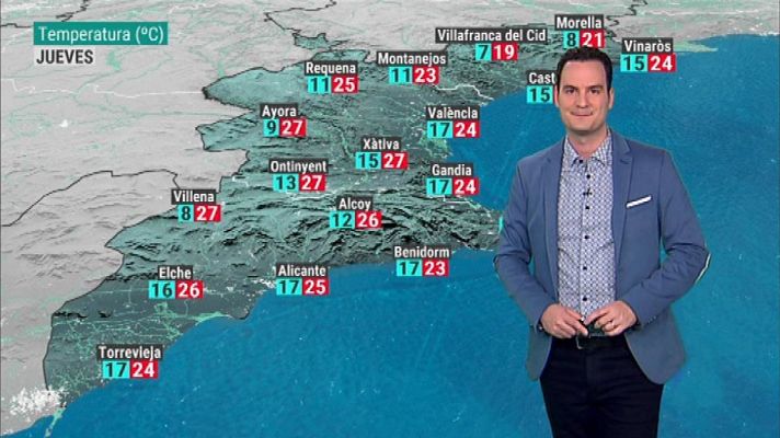 L'informatiu - Comunitat Valenciana - El tiempo en la Comunidad Valenciana - 05/06/19