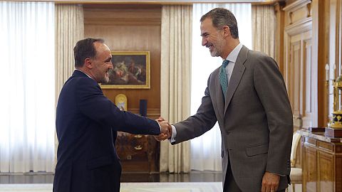 UPN abre la puerta a favorecer la investidura de Pedro Sánchez a cambio de su apoyo en Navarra 