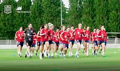 La selección femenina de fútbol, lista para debutar en el Mundial ante Sudáfrica
