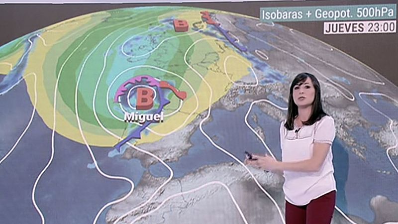 La lluvia y el viento ponen en alerta este jueves al noroeste peninsular