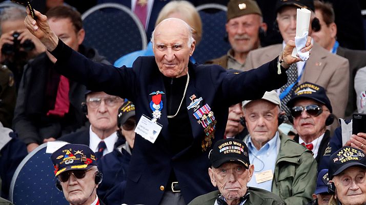 Los veteranos de Normandía recuerdan el 'Día-D'