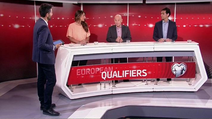 Fútbol - Programa Clasificación Eurocopa 2020 - 06/06/19