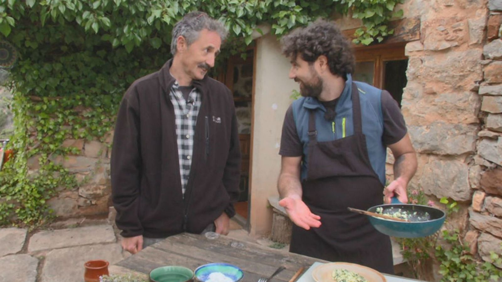 El chef de la montaña y las collejas