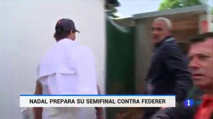 Telediario 1 - Moyá analiza la semifinal entre Nadal y Federer, un clásico para "disfrutar"