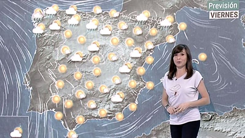 Viento fuerte en el norte peninsular y descenso generalizado de temperaturas