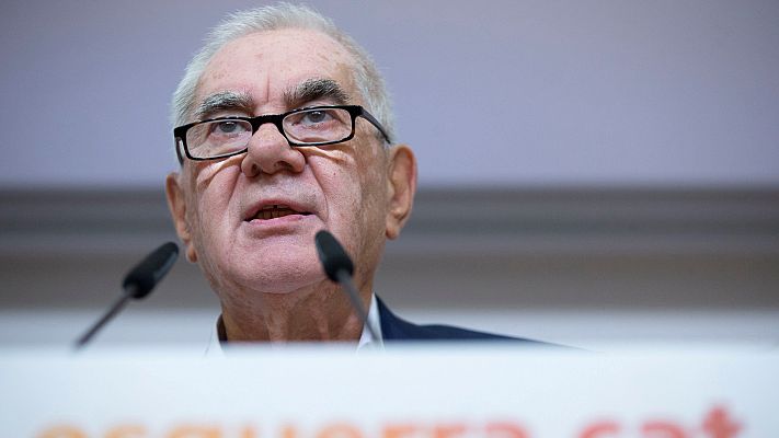 Telediario 1 - Colau disputará la alcaldía de Barcelona a Maragall, que le insta a seguir negociando