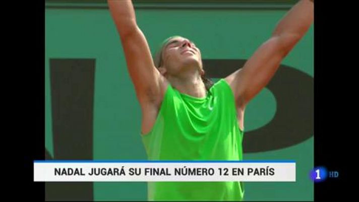 Rafa Nadal jugará su final número 12 en París tras vencer a Federer
