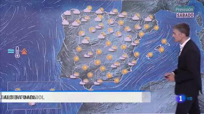 Los cielos estarán despejados en casi toda España menos  en el norte y en Canarias