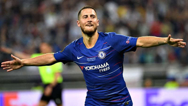 La confirmación oficial del fichaje de Eden Hazard por el Real  Madrid, que vestirá de blanco hasta el 30 de junio de 2024, colma a  la vez el deseo del propio futbolista belga y un antiguo deseo de la  entidad que preside Florentino Pérez, habiendo 