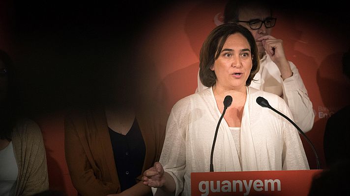 Telediario 1 - Colau se reivindica como candidata a la alcaldía de Barcelona pero Collboni insiste en cerrar un acuerdo previo