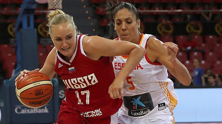  - Una luchadora pero desacertada España cae ante Rusia