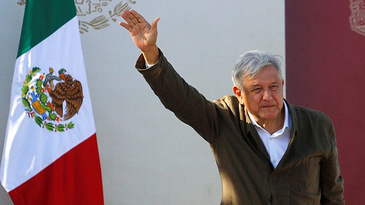 Telediario 1 - El presidente de México defiende el acuerdo migratorio con Estados Unidos