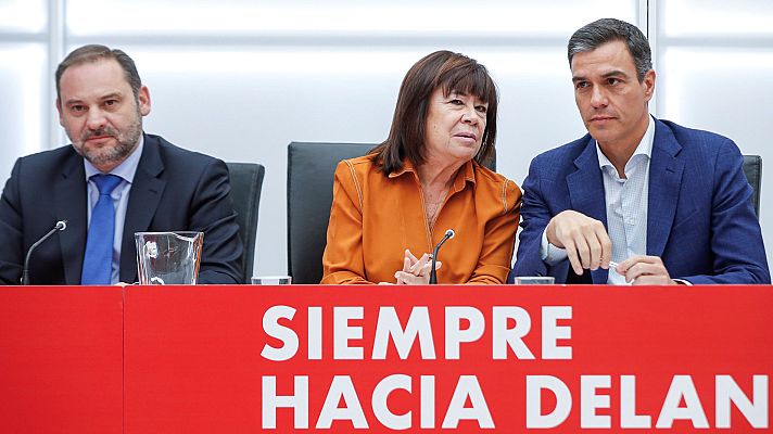Telediario 1 - El PSOE sostiene que la alternativa a la investidura de Sánchez es la repetición de elecciones