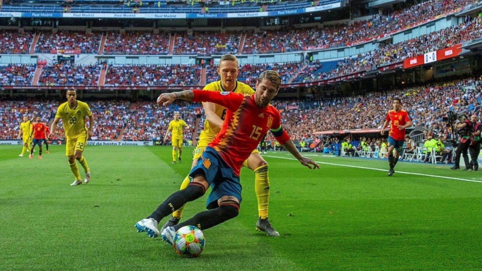 Fútbol - UEFA Qualifiers 2019: España - Suecia