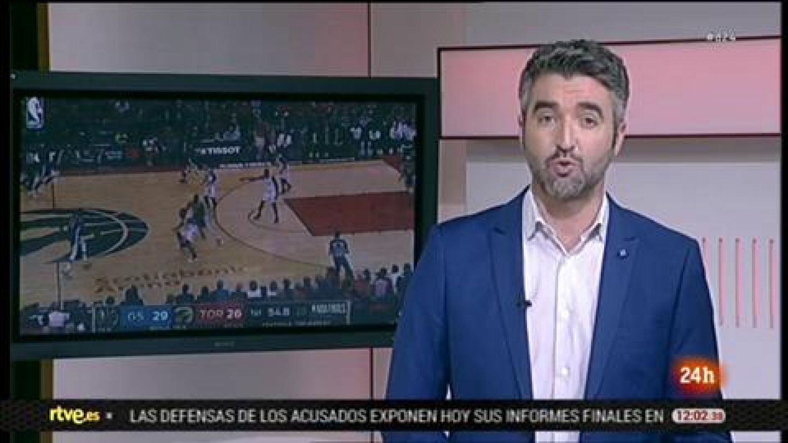 Informativo 24h: Los Warriors ganan en Toronto y dejan viva la final | RTVE Play