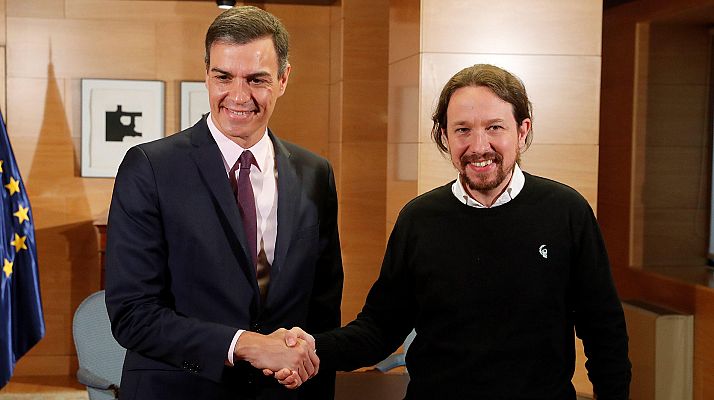 Sánchez e Iglesias negociarán un "gobierno de cooperación"