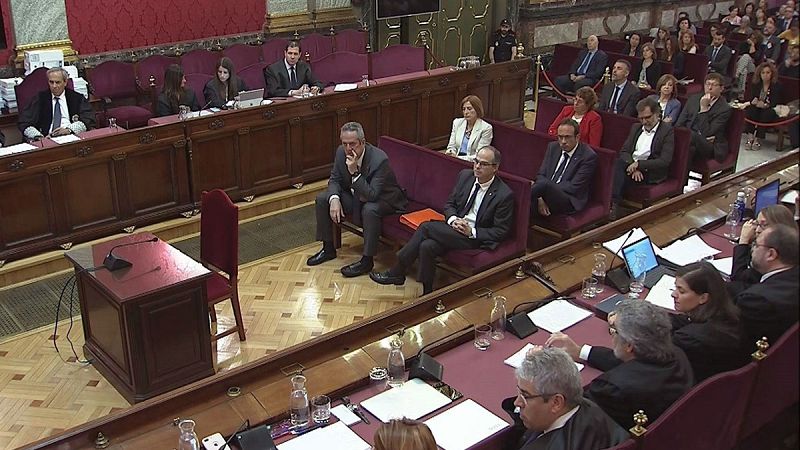 Las defensas del 'proc�s' niegan que hubiera rebeli�n, sedici�n y malversaci�n