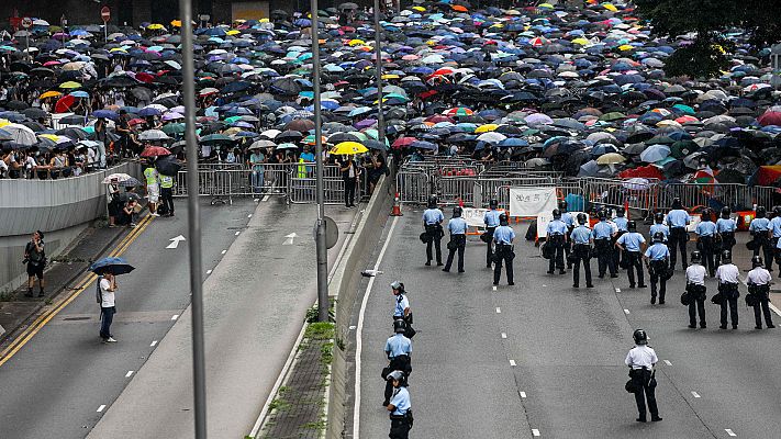 Nuevas manifestaciones en Hong Kong contra la ley de extradición