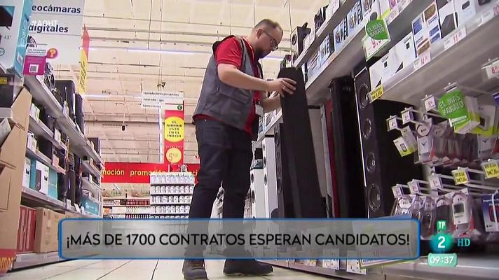 1.715 contratos en supermercados de toda España
